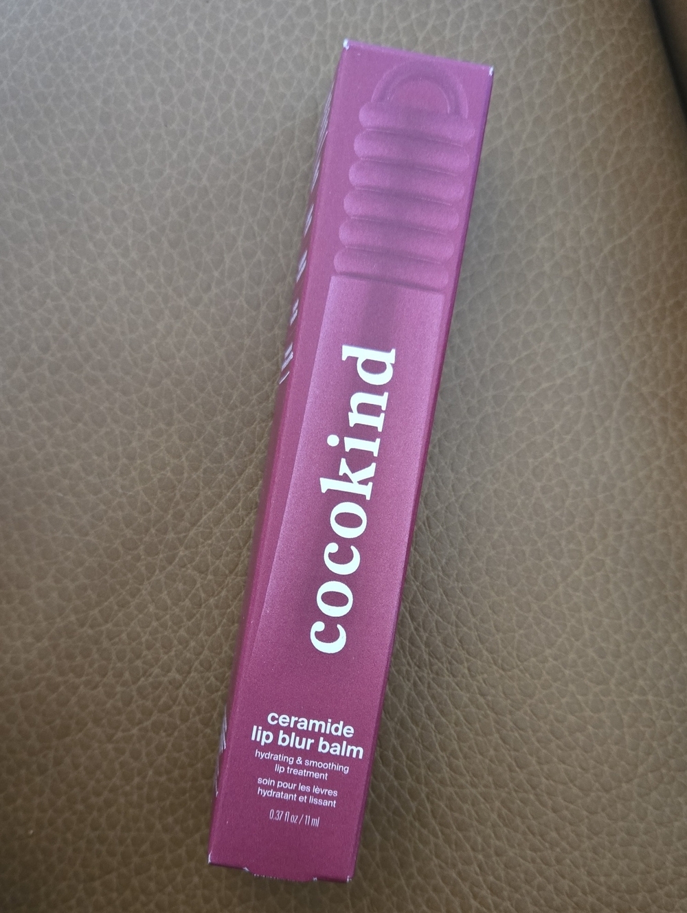 Cocokind Ceramide Lip Blur Balm — Berry Pink